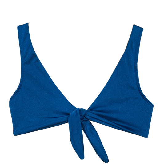 Lulu top in Glossy Blue